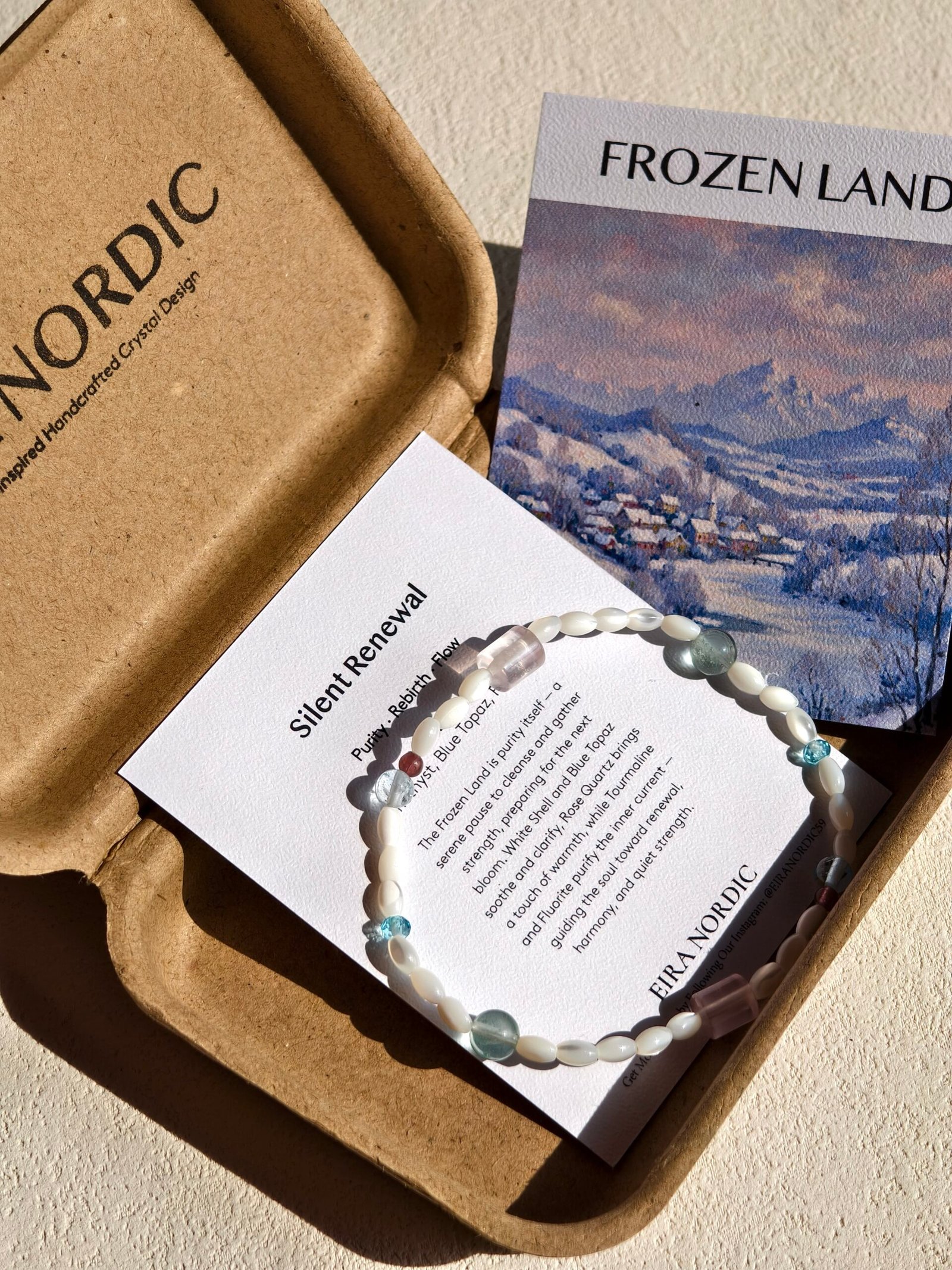 Frozen Land Bracelet | Silent Renewal · Inre Frid | Sweden Souvenir