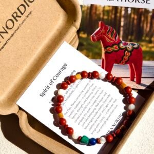 Dala Horse Bracelet | Spirit of Courage