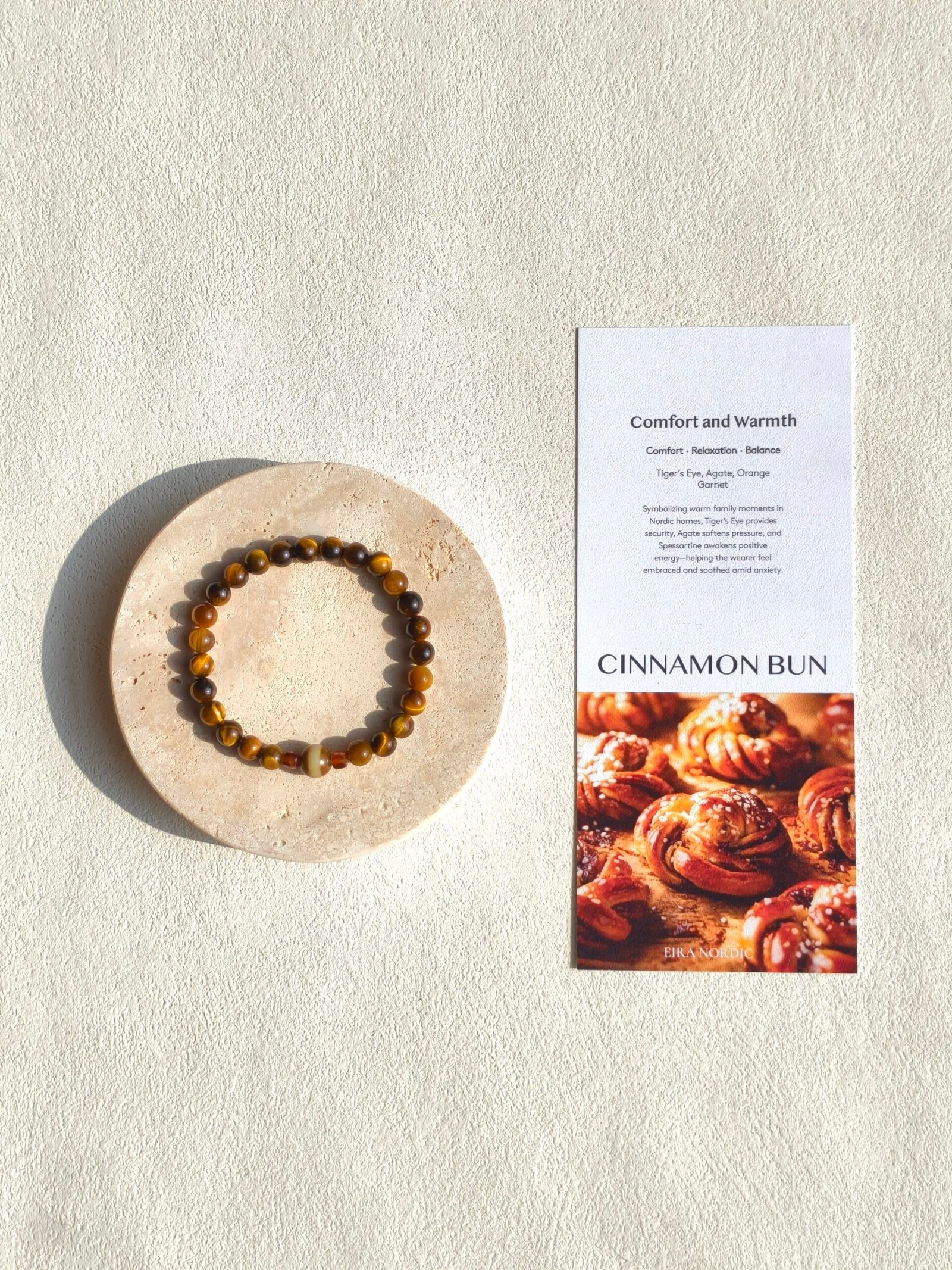 Cinnamon Bun Bracelet | Comfort & Warmth - Image 3
